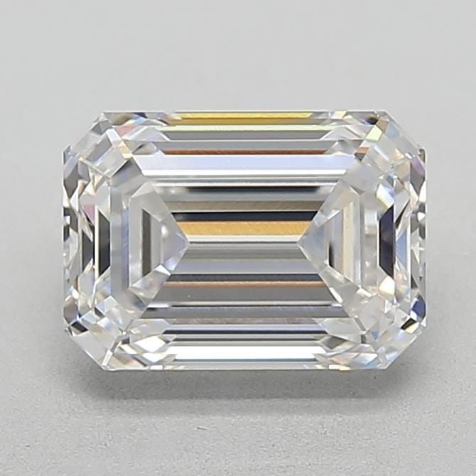 Loose Diamond - EMERALD 2.51ct F VVS2: Loose Diamond - EMERALD 2.51ct F VVS2 Source: This is a real non-mined Diamond that has been grown in a lab Shape: EMERALD Carats: 2.51 Color: F Clarity: VVS2 Certification: GIA Video: