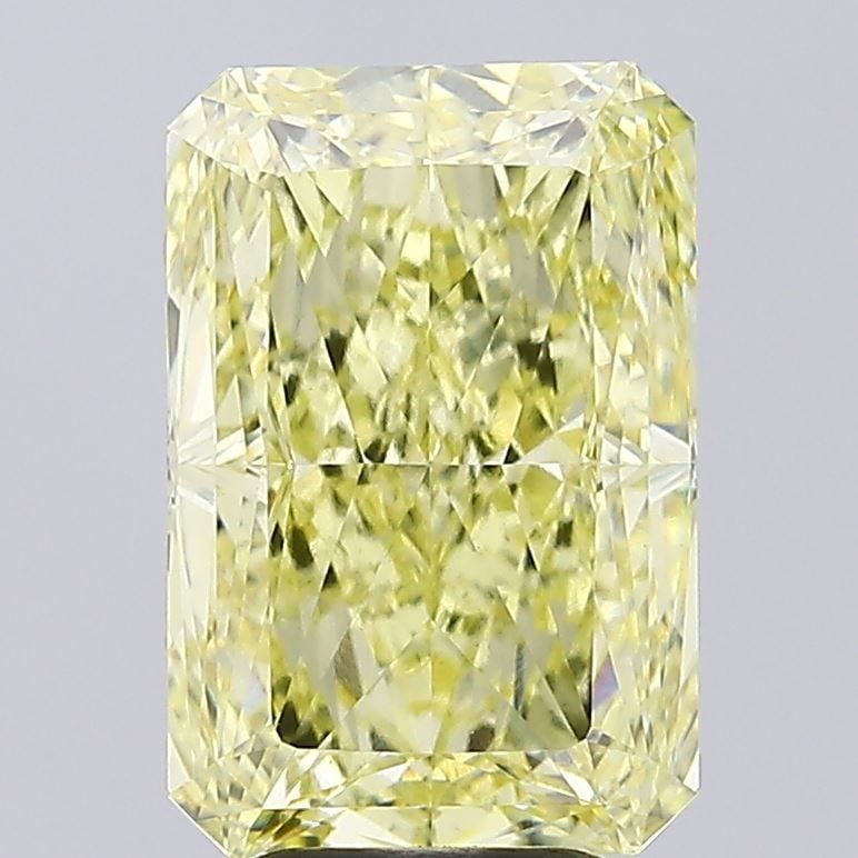 Loose Diamond - RADIANT 5.62ct Fancy Intense Yellow VS1: Loose Diamond - RADIANT 5.62ct Fancy Intense Yellow VS1 Source: This is a real non-mined Diamond that has been grown in a lab Shape: RADIANT Carats: 5.62 Color: Fancy Intense Yellow Certification: IGI