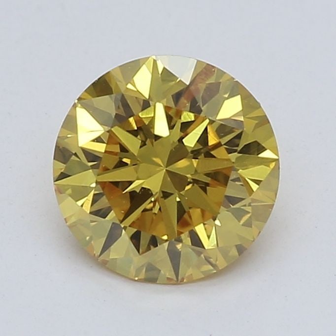 Loose Diamond - ROUND 0.57ct Fancy Vivid White I1: Loose Diamond - ROUND 0.57ct Fancy Vivid White I1 Source: This is a real non-mined Diamond that has been grown in a lab Shape: ROUND Carats: 0.57 Color: Fancy Vivid White Certification: IGI Video: