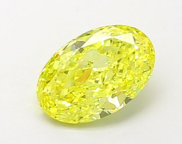 Loose Diamond - OVAL 1.01ct Fancy Vivid Yellow VS1: Loose Diamond - OVAL 1.01ct Fancy Vivid Yellow VS1 Source: This is a real non-mined Diamond that has been grown in a lab Shape: OVAL Carats: 1.01 Color: Fancy Vivid Yellow Certification: IGI Video: