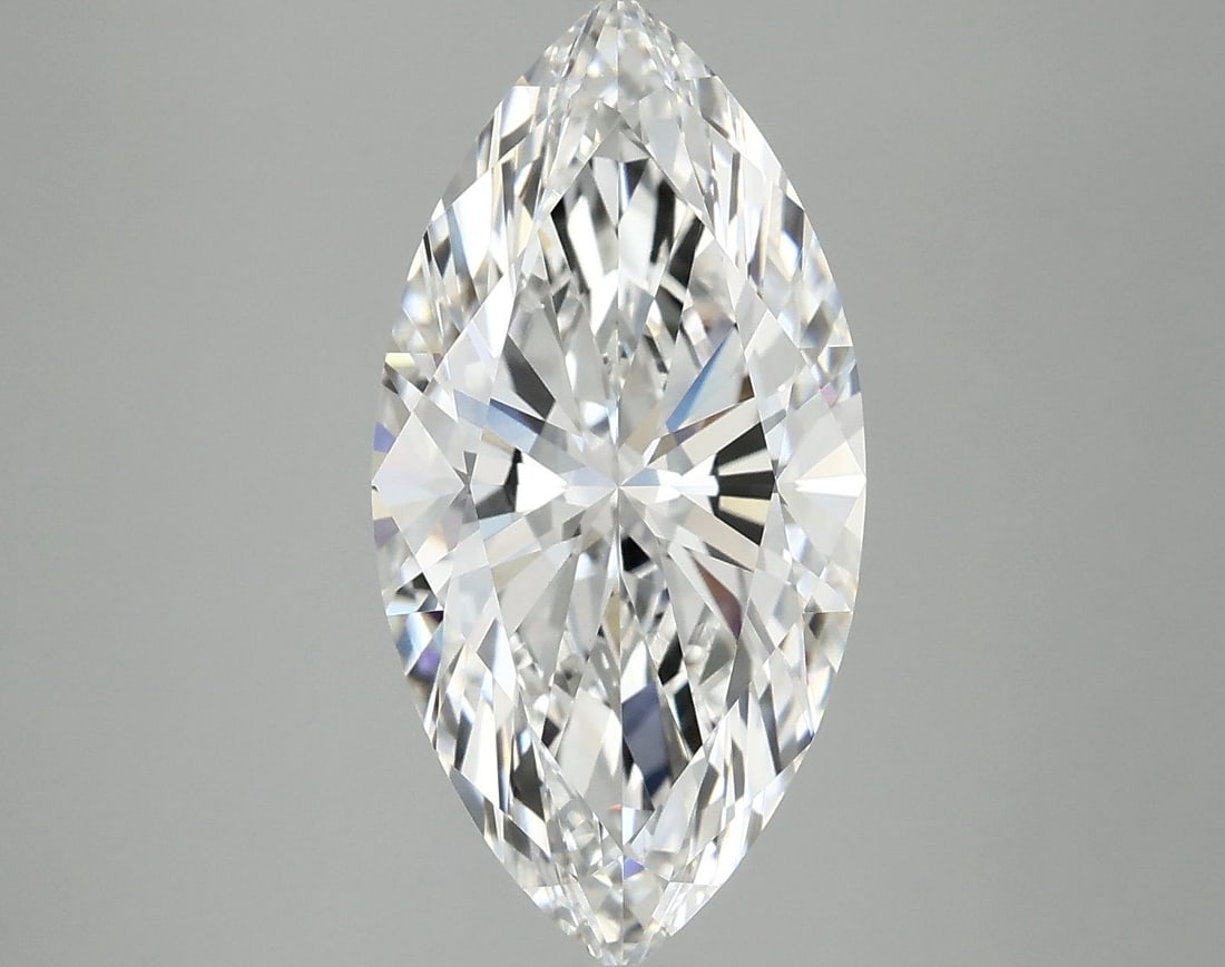 Loose Diamond - MARQUISE 4.03ct E VVS2: Loose Diamond - MARQUISE 4.03ct E VVS2 Source: This is a real non-mined Diamond that has been grown in a lab Shape: MARQUISE Carats: 4.03 Color: E Clarity: VVS2 Certification: IGI Video: