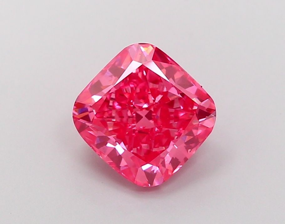 Loose Diamond - CUSHION MODIFIED 2.0ct Fancy Vivid Pink SI1: Loose Diamond - CUSHION MODIFIED 2.0ct Fancy Vivid Pink SI1 Source: This is a real non-mined Diamond that has been grown in a lab Shape: CUSHION MODIFIED Carats: 2.0 Color: Fancy Vivid Pink Certificat