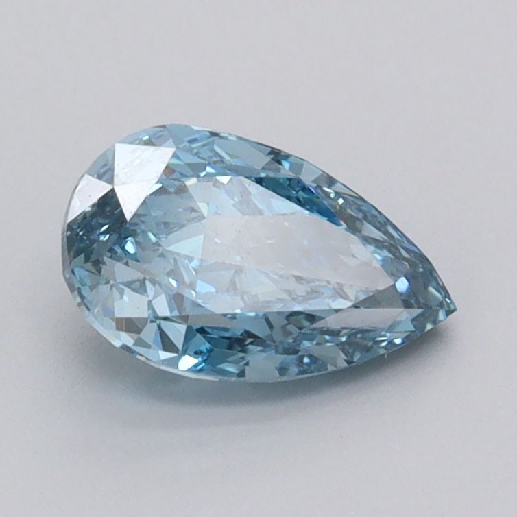 Loose Diamond - PEAR 1.0ct Fancy Vivid Blue VVS1: Loose Diamond - PEAR 1.0ct Fancy Vivid Blue VVS1 Source: This is a real non-mined Diamond that has been grown in a lab Shape: PEAR Carats: 1.0 Color: Fancy Vivid Blue Certification: IGI Video: