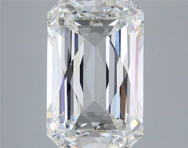 Loose Diamond - EMERALD 9.35ct G VVS2: Loose Diamond - EMERALD 9.35ct G VVS2 Source: This is a real non-mined Diamond that has been grown in a lab Shape: EMERALD Carats: 9.35 Color: G Clarity: VVS2 Certification: IGI Video: