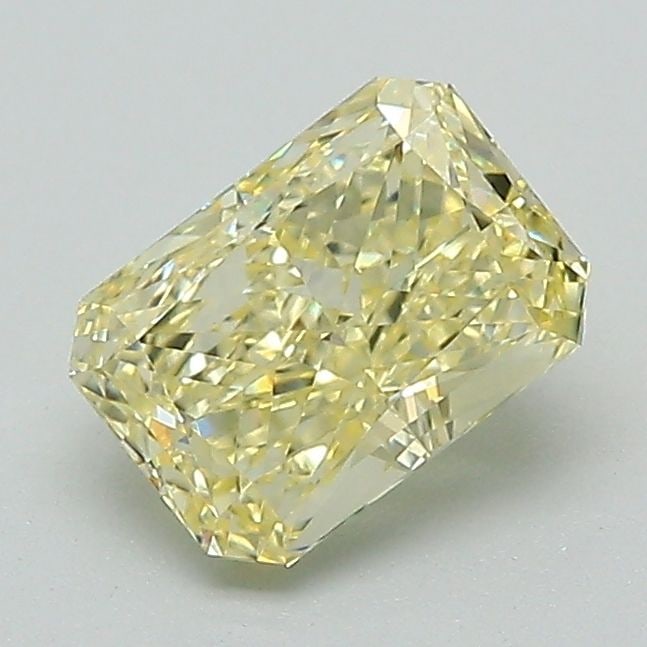 Loose Diamond - RADIANT 1.06ct Fancy Intense Yellow VVS2: Loose Diamond - RADIANT 1.06ct Fancy Intense Yellow VVS2 Source: This is a real non-mined Diamond that has been grown in a lab Shape: RADIANT Carats: 1.06 Color: Fancy Intense Yellow Certification: IG