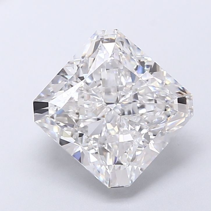 Loose Diamond - SQUARE RADIANT 5.03ct F VVS2: Loose Diamond - SQUARE RADIANT 5.03ct F VVS2 Source: This is a real non-mined Diamond that has been grown in a lab Shape: SQUARE RADIANT Carats: 5.03 Color: F Clarity: VVS2 Certification: IGI Video: