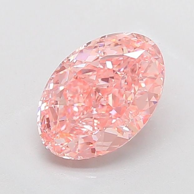 Loose Diamond - OVAL 3.02ct Fancy Vivid Pink VVS2: Loose Diamond - OVAL 3.02ct Fancy Vivid Pink VVS2 Source: This is a real non-mined Diamond that has been grown in a lab Shape: OVAL Carats: 3.02 Color: Fancy Vivid Pink Certification: IGI Video: