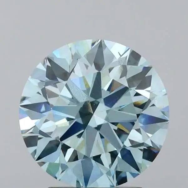 Ideal Loose Diamond - ROUND 3.06ct Fancy Intense Blue VS2: Ideal Loose Diamond - ROUND 3.06ct Fancy Intense Blue VS2 Source: This is a real non-mined Diamond that has been grown in a lab Shape: ROUND Carats: 3.06 Color: Fancy Intense Blue Certification: IGI V