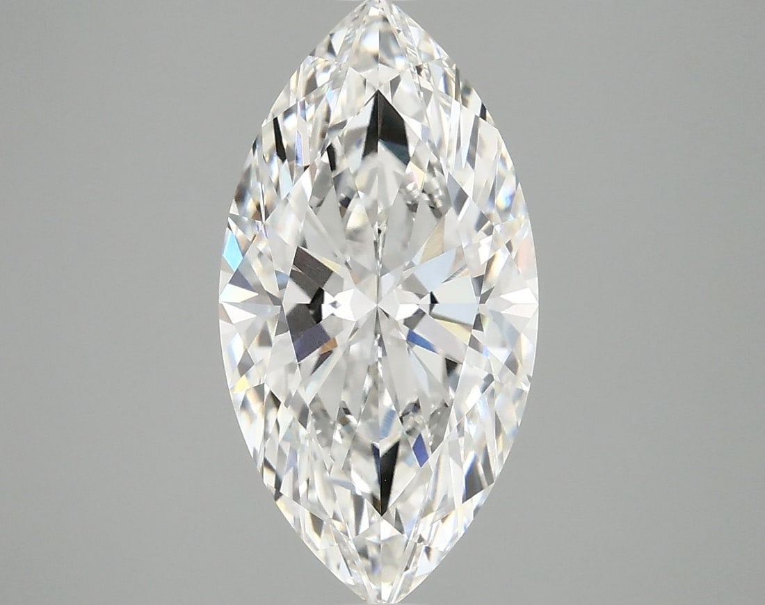 Loose Diamond - MARQUISE 3.09ct F VVS2: Loose Diamond - MARQUISE 3.09ct F VVS2 Source: This is a real non-mined Diamond that has been grown in a lab Shape: MARQUISE Carats: 3.09 Color: F Clarity: VVS2 Certification: IGI The Diamond Depot Gu