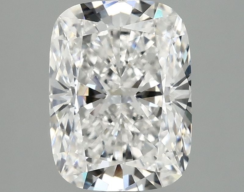Loose Diamond - CUSHION MODIFIED 2.59ct E VS1: Loose Diamond - CUSHION MODIFIED 2.59ct E VS1 Source: This is a real non-mined Diamond that has been grown in a lab Shape: CUSHION MODIFIED Carats: 2.59 Color: E Clarity: VS1 Certification: IGI Video:
