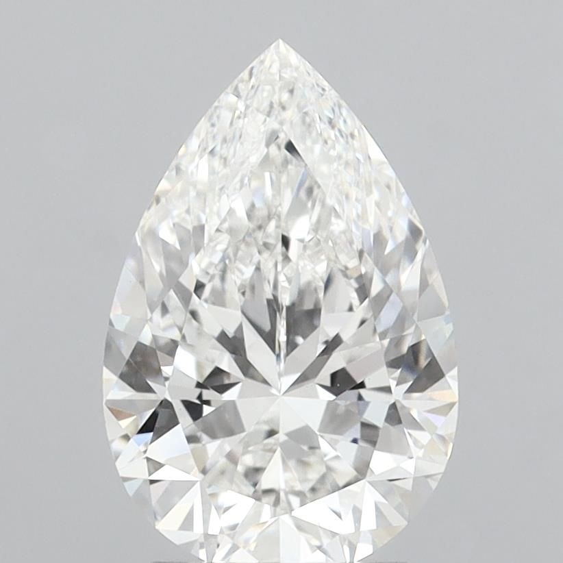 Loose Diamond - PEAR 3.04ct E VVS2: Loose Diamond - PEAR 3.04ct E VVS2 Source: This is a real non-mined Diamond that has been grown in a lab Shape: PEAR Carats: 3.04 Color: E Clarity: VVS2 Certification: IGI Video: