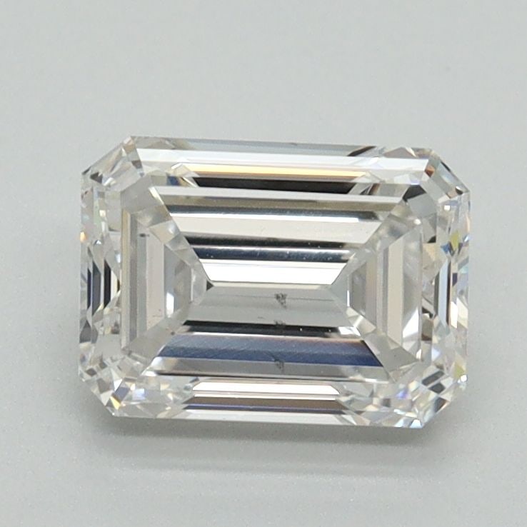 Loose Diamond - EMERALD 1.39ct F VS2: Loose Diamond - EMERALD 1.39ct F VS2 Source: This is a real non-mined Diamond that has been grown in a lab Shape: EMERALD Carats: 1.39 Color: F Clarity: VS2 Certification: NONE Video: