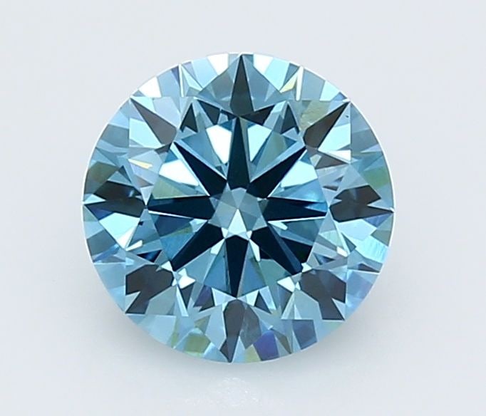 Ideal Loose Diamond - ROUND 1.98ct Fancy Vivid Blue VS1: Ideal Loose Diamond - ROUND 1.98ct Fancy Vivid Blue VS1 Source: This is a real non-mined Diamond that has been grown in a lab Shape: ROUND Carats: 1.98 Color: Fancy Vivid Blue Certification: IGI