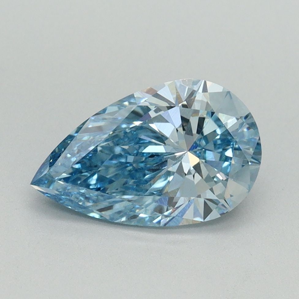 Loose Diamond - PEAR 1.5ct Fancy Vivid Blue VS1: Loose Diamond - PEAR 1.5ct Fancy Vivid Blue VS1 Source: This is a real non-mined Diamond that has been grown in a lab Shape: PEAR Carats: 1.5 Color: Fancy Vivid Blue Certification: IGI Video: