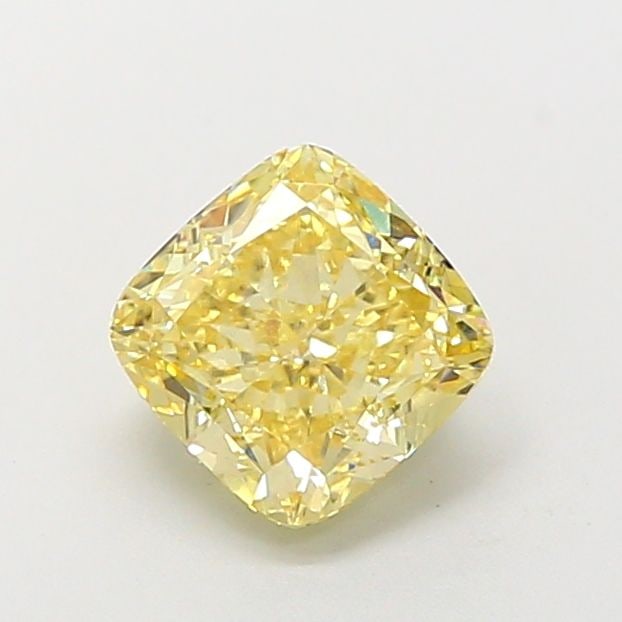 Loose Diamond - CUSHION MODIFIED 2.09ct Fancy Yellow VS1: Loose Diamond - CUSHION MODIFIED 2.09ct Fancy Yellow VS1 Source: This is a real non-mined Diamond that has been grown in a lab Shape: CUSHION MODIFIED Carats: 2.09 Color: Fancy Yellow Certification: I