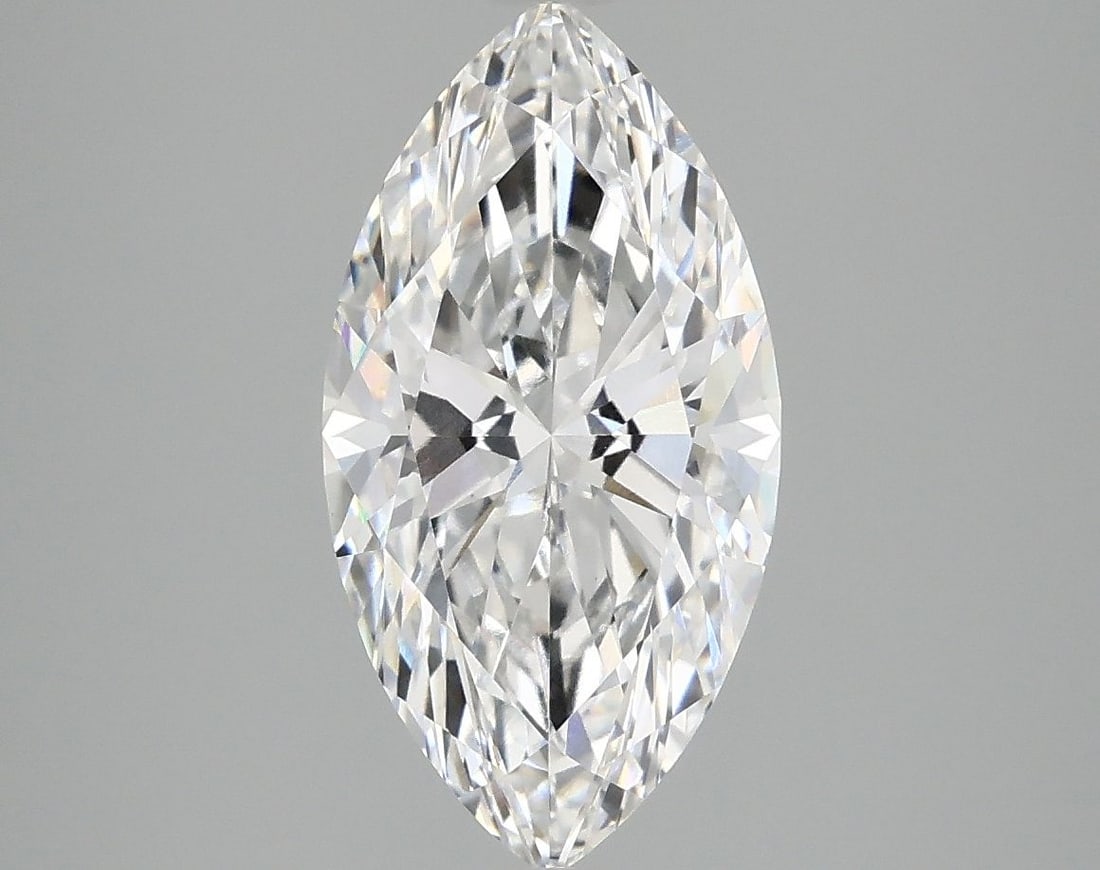 Loose Diamond - MARQUISE 2.56ct E VS1: Loose Diamond - MARQUISE 2.56ct E VS1 Source: This is a real non-mined Diamond that has been grown in a lab Shape: MARQUISE Carats: 2.56 Color: E Clarity: VS1 Certification: IGI The Diamond Depot Guar