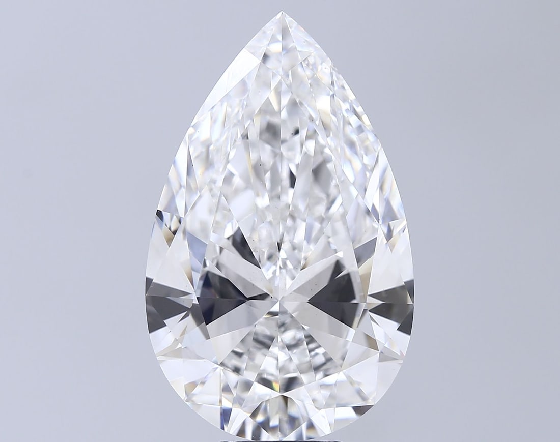 Loose Diamond - PEAR 12.01ct E VS2: Loose Diamond - PEAR 12.01ct E VS2 Source: This is a real non-mined Diamond that has been grown in a lab Shape: PEAR Carats: 12.01 Color: E Clarity: VS2 Certification: IGI Video: