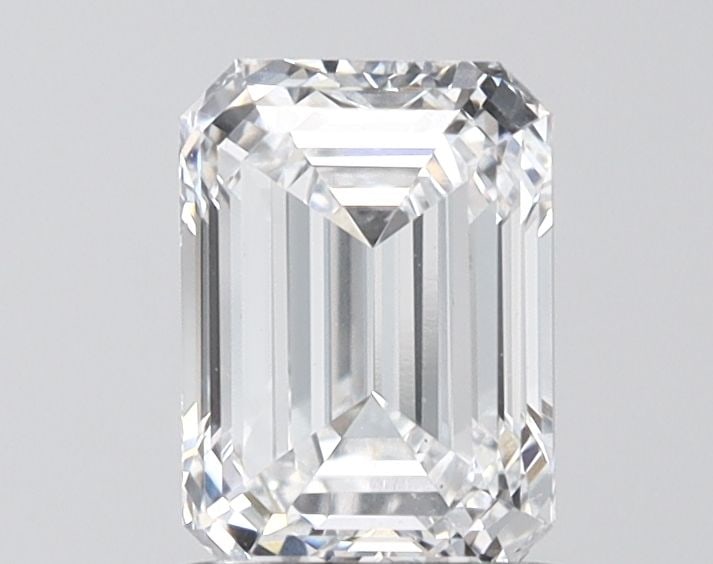 Loose Diamond - EMERALD 1.55ct D VVS2: Loose Diamond - EMERALD 1.55ct D VVS2 Source: This is a real non-mined Diamond that has been grown in a lab Shape: EMERALD Carats: 1.55 Color: D Clarity: VVS2 Certification: IGI Video: