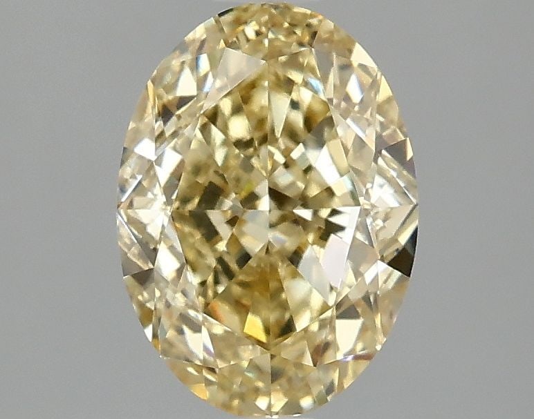 Loose Diamond - OVAL 2.0ct Fancy Intense Yellow VS1: Loose Diamond - OVAL 2.0ct Fancy Intense Yellow VS1 Source: This is a real non-mined Diamond that has been grown in a lab Shape: OVAL Carats: 2.0 Color: Fancy Intense Yellow Certification: IGI Video: