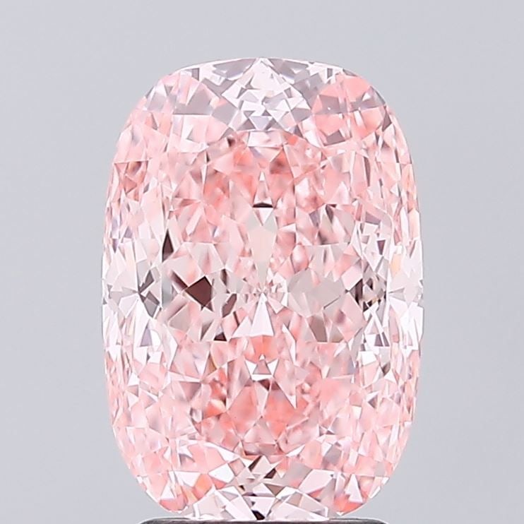 Loose Diamond - CUSHION MODIFIED 3.03ct Fancy Vivid Pink VS1: Loose Diamond - CUSHION MODIFIED 3.03ct Fancy Vivid Pink VS1 Source: This is a real non-mined Diamond that has been grown in a lab Shape: CUSHION MODIFIED Carats: 3.03 Color: Fancy Vivid Pink Certific