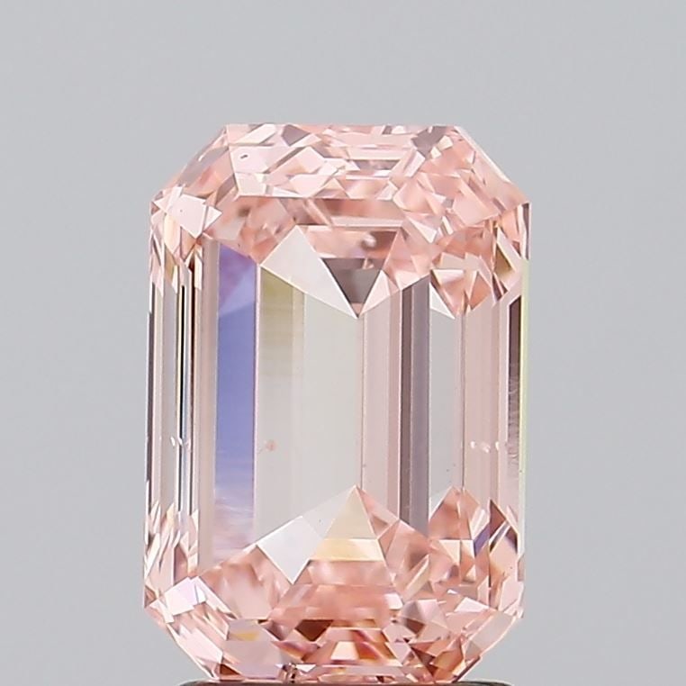 Loose Diamond - EMERALD 3.01ct Fancy Intense Pink SI1: Loose Diamond - EMERALD 3.01ct Fancy Intense Pink SI1 Source: This is a real non-mined Diamond that has been grown in a lab Shape: EMERALD Carats: 3.01 Color: Fancy Intense Pink Certification: IGI Vid