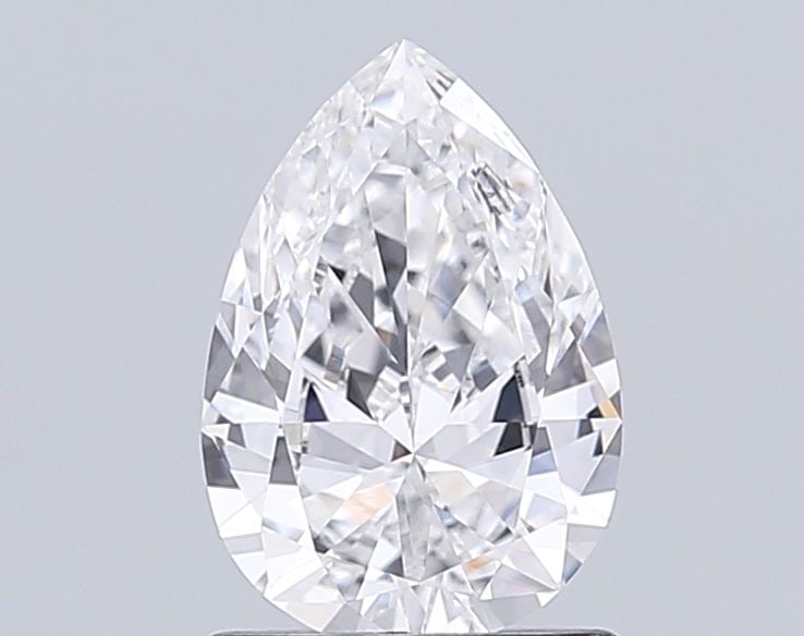 Loose Diamond - PEAR 1.01ct D VVS2: Loose Diamond - PEAR 1.01ct D VVS2 Source: This is a real non-mined Diamond that has been grown in a lab Shape: PEAR Carats: 1.01 Color: D Clarity: VVS2 Certification: IGI Video: