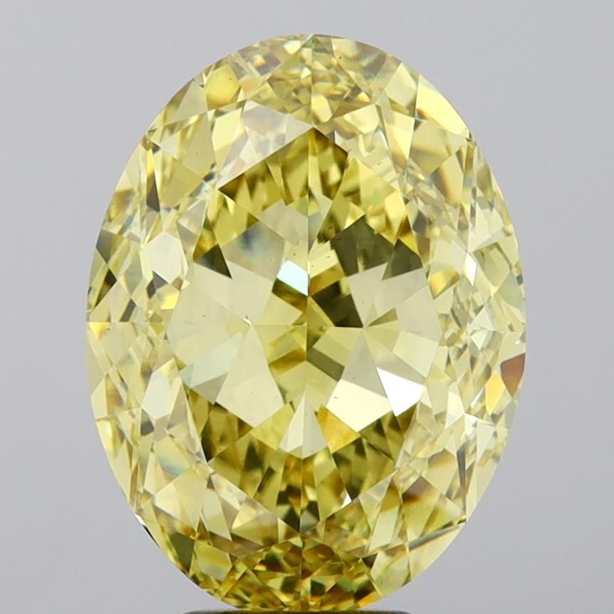 Loose Diamond - OVAL 8.1ct Fancy Intense Yellow VS1: Loose Diamond - OVAL 8.1ct Fancy Intense Yellow VS1 Source: This is a real non-mined Diamond that has been grown in a lab Shape: OVAL Carats: 8.1 Color: Fancy Intense Yellow Certification: IGI Video: