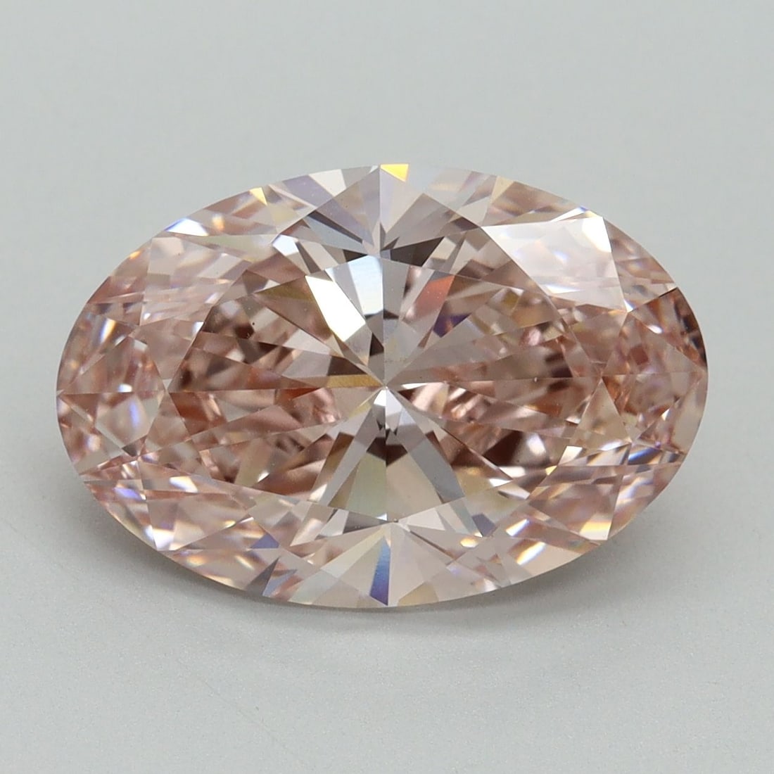 Loose Diamond - OVAL 5.03ct Fancy Intense Pink VS1: Loose Diamond - OVAL 5.03ct Fancy Intense Pink VS1 Source: This is a real non-mined Diamond that has been grown in a lab Shape: OVAL Carats: 5.03 Color: Fancy Intense Pink Certification: IGI Video: