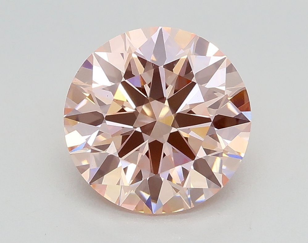 Ideal Loose Diamond - ROUND 2.08ct Fancy Intense Pink VS2: Ideal Loose Diamond - ROUND 2.08ct Fancy Intense Pink VS2 Source: This is a real non-mined Diamond that has been grown in a lab Shape: ROUND Carats: 2.08 Color: Fancy Intense Pink Certification: IGI V