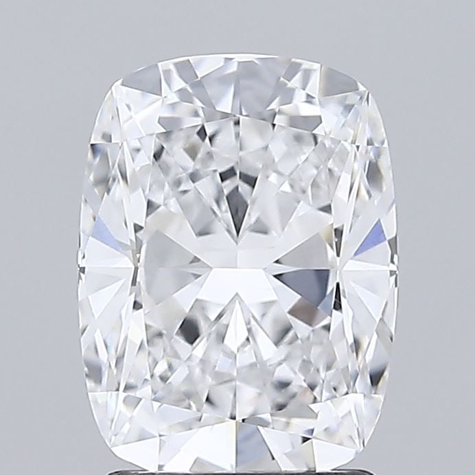 Loose Diamond - CUSHION BRILLIANT 2.25ct D VVS2: Loose Diamond - CUSHION BRILLIANT 2.25ct D VVS2 Source: This is a real non-mined Diamond that has been grown in a lab Shape: CUSHION BRILLIANT Carats: 2.25 Color: D Clarity: VVS2 Certification: GCAL V
