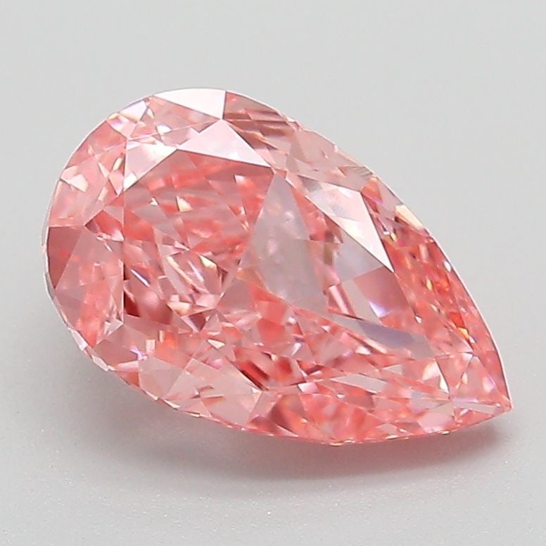 Loose Diamond - PEAR 2.09ct Fancy Vivid Pink VVS2: Loose Diamond - PEAR 2.09ct Fancy Vivid Pink VVS2 Source: This is a real non-mined Diamond that has been grown in a lab Shape: PEAR Carats: 2.09 Color: Fancy Vivid Pink Certification: IGI The Diamond 