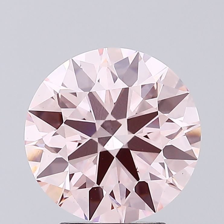 Ideal Loose Diamond - ROUND 3.21ct Fancy Intense Pink VS2: Ideal Loose Diamond - ROUND 3.21ct Fancy Intense Pink VS2 Source: This is a real non-mined Diamond that has been grown in a lab Shape: ROUND Carats: 3.21 Color: Fancy Intense Pink Certification: IGI V