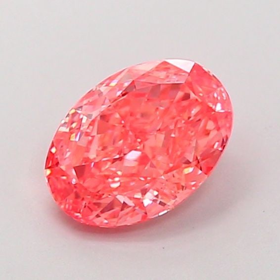 Loose Diamond - OVAL 1.33ct Fancy Vivid Pink VVS2: Loose Diamond - OVAL 1.33ct Fancy Vivid Pink VVS2 Source: This is a real non-mined Diamond that has been grown in a lab Shape: OVAL Carats: 1.33 Color: Fancy Vivid Pink Certification: IGI Video: