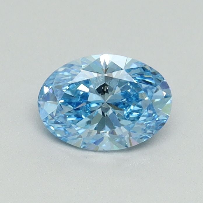 Loose Diamond - OVAL 0.51ct Fancy Vivid Blue VVS2: Loose Diamond - OVAL 0.51ct Fancy Vivid Blue VVS2 Source: This is a real non-mined Diamond that has been grown in a lab Shape: OVAL Carats: 0.51 Color: Fancy Vivid Blue Certification: IGI Video: