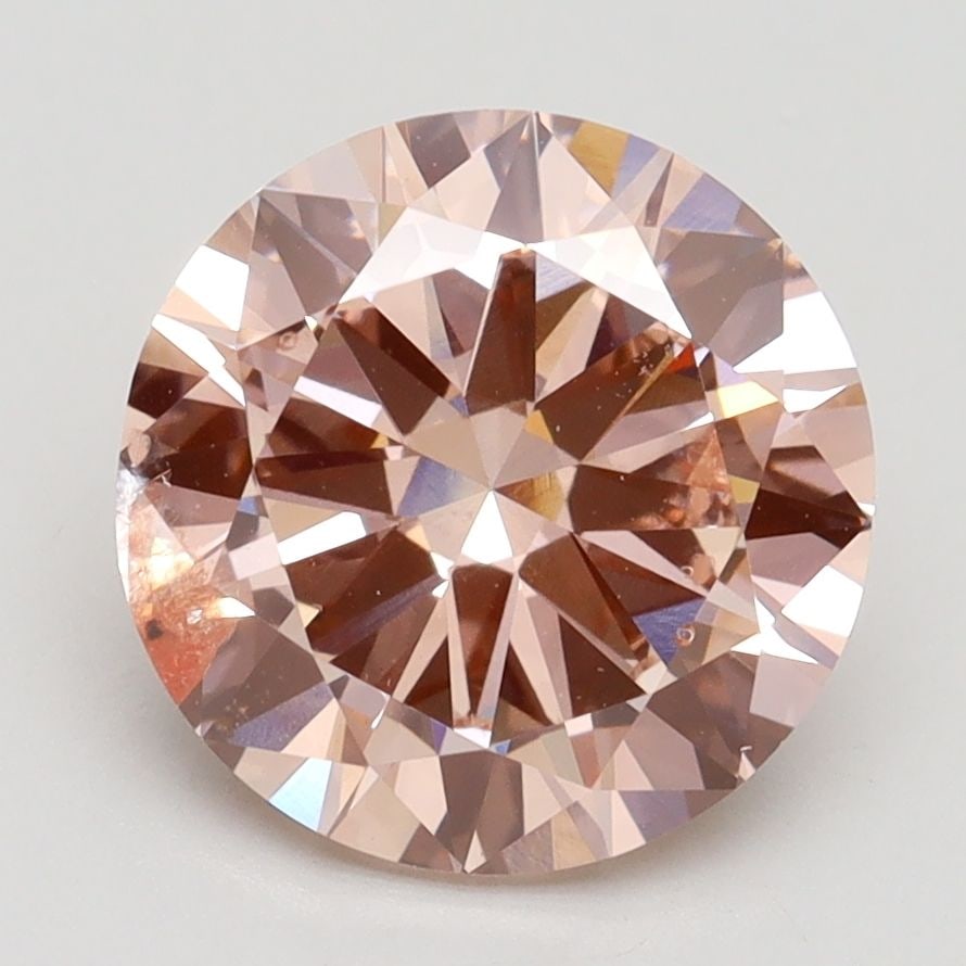Loose Diamond - ROUND 3.0ct Fancy Intense Pink SI2: Loose Diamond - ROUND 3.0ct Fancy Intense Pink SI2 Source: This is a real non-mined Diamond that has been grown in a lab Shape: ROUND Carats: 3.0 Color: Fancy Intense Pink Certification: IGI Video: