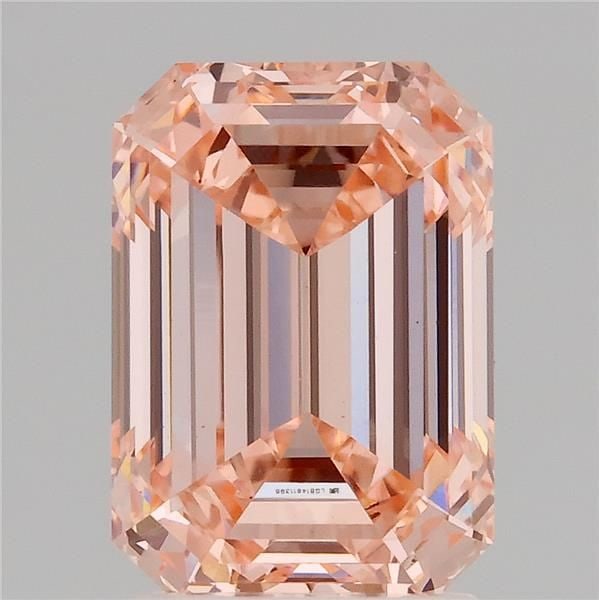 Loose Diamond - EMERALD 2.6ct Fancy Intense Pink VS1: Loose Diamond - EMERALD 2.6ct Fancy Intense Pink VS1 Source: This is a real non-mined Diamond that has been grown in a lab Shape: EMERALD Carats: 2.6 Color: Fancy Intense Pink Certification: IGI Video