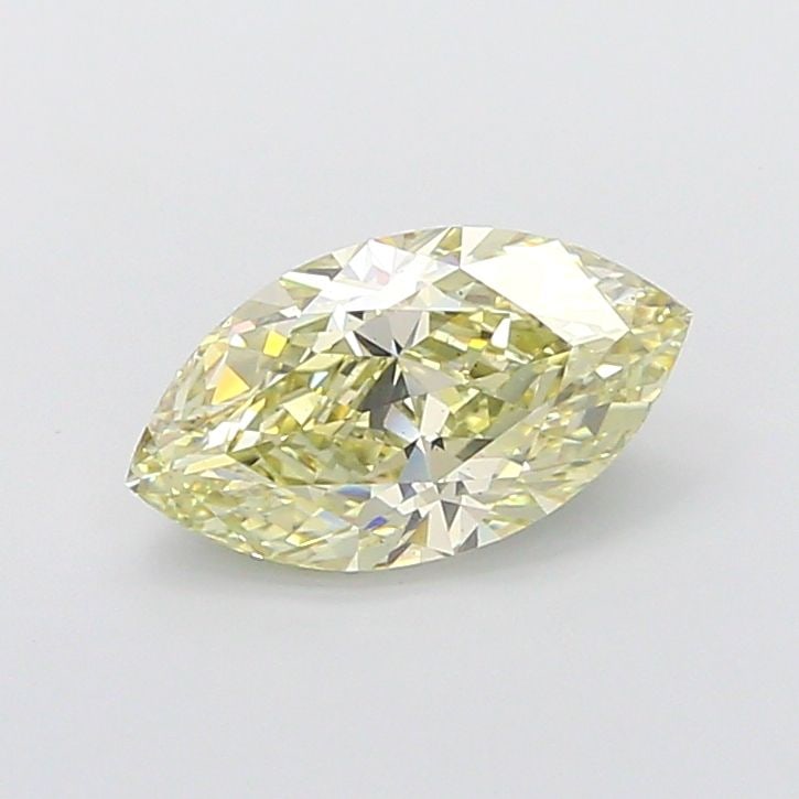 Loose Diamond - MARQUISE 4.01ct Fancy Light Yellow VS2: Loose Diamond - MARQUISE 4.01ct Fancy Light Yellow VS2 Source: This is a real non-mined Diamond that has been grown in a lab Shape: MARQUISE Carats: 4.01 Color: Fancy Light Yellow Certification: IGI V