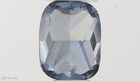 Loose Diamond - CUSHION MODIFIED 0.35ct Fancy Vivid Blue SI1: Loose Diamond - CUSHION MODIFIED 0.35ct Fancy Vivid Blue SI1 Source: This is a real non-mined Diamond that has been grown in a lab Shape: CUSHION MODIFIED Carats: 0.35 Color: Fancy Vivid Blue Certific