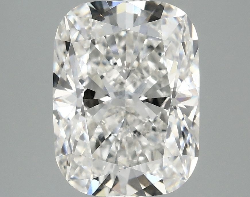 Loose Diamond - CUSHION MODIFIED 3.1ct F VS1: Loose Diamond - CUSHION MODIFIED 3.1ct F VS1 Source: This is a real non-mined Diamond that has been grown in a lab Shape: CUSHION MODIFIED Carats: 3.1 Color: F Clarity: VS1 Certification: IGI Video: