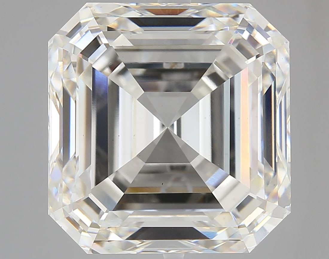 Loose Diamond - ASSCHER 17.06ct G VS1: Loose Diamond - ASSCHER 17.06ct G VS1 Source: This is a real non-mined Diamond that has been grown in a lab Shape: ASSCHER Carats: 17.06 Color: G Clarity: VS1 Certification: IGI Video: Video Link The
