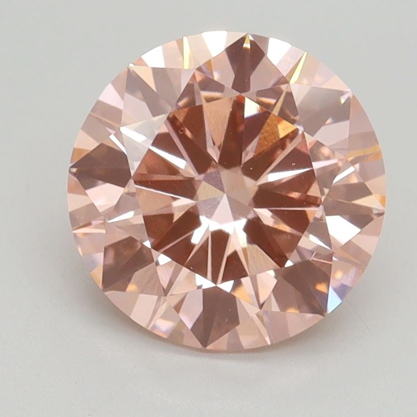 Loose Diamond - ROUND 2.21ct Fancy Intense Pink VS1: Loose Diamond - ROUND 2.21ct Fancy Intense Pink VS1 Source: This is a real non-mined Diamond that has been grown in a lab Shape: ROUND Carats: 2.21 Color: Fancy Intense Pink Certification: IGI Video: