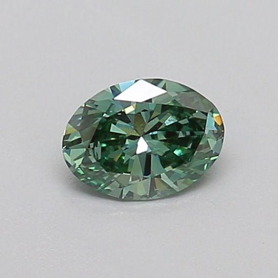 Loose Diamond - OVAL 0.32ct Fancy Vivid Green VS2: Loose Diamond - OVAL 0.32ct Fancy Vivid Green VS2 Source: This is a real non-mined Diamond that has been grown in a lab Shape: OVAL Carats: 0.32 Color: Fancy Vivid Green Certification: IGI Video: