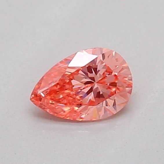 Loose Diamond - PEAR 0.2ct Fancy Vivid Pink SI1: Loose Diamond - PEAR 0.2ct Fancy Vivid Pink SI1 Source: This is a real non-mined Diamond that has been grown in a lab Shape: PEAR Carats: 0.2 Color: Fancy Vivid Pink Certification: IGI Video: