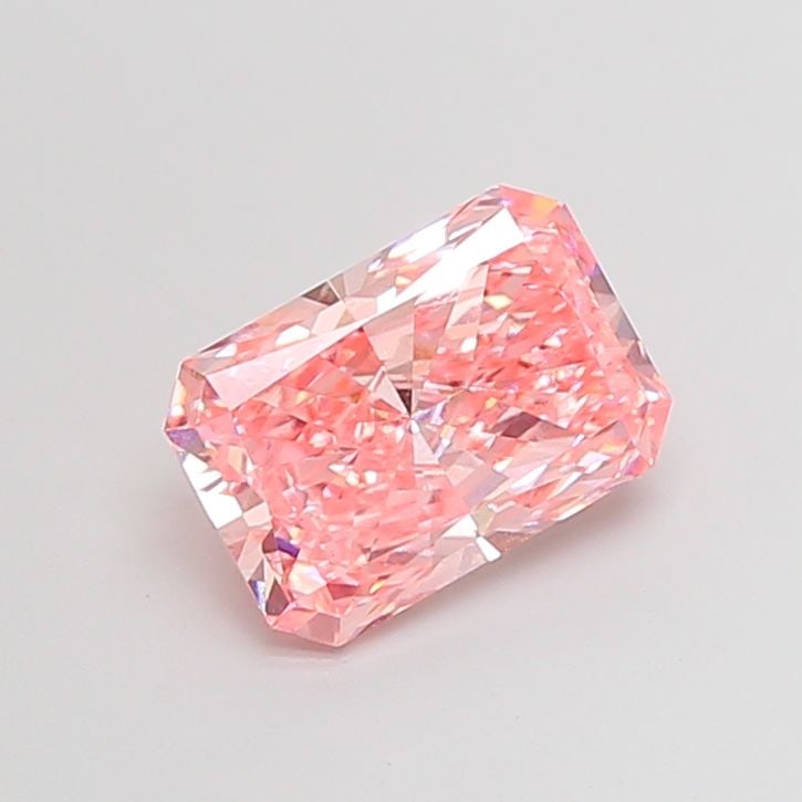 Loose Diamond - RADIANT 3.02ct Fancy Vivid Pink VS1: Loose Diamond - RADIANT 3.02ct Fancy Vivid Pink VS1 Source: This is a real non-mined Diamond that has been grown in a lab Shape: RADIANT Carats: 3.02 Color: Fancy Vivid Pink Certification: IGI Video: