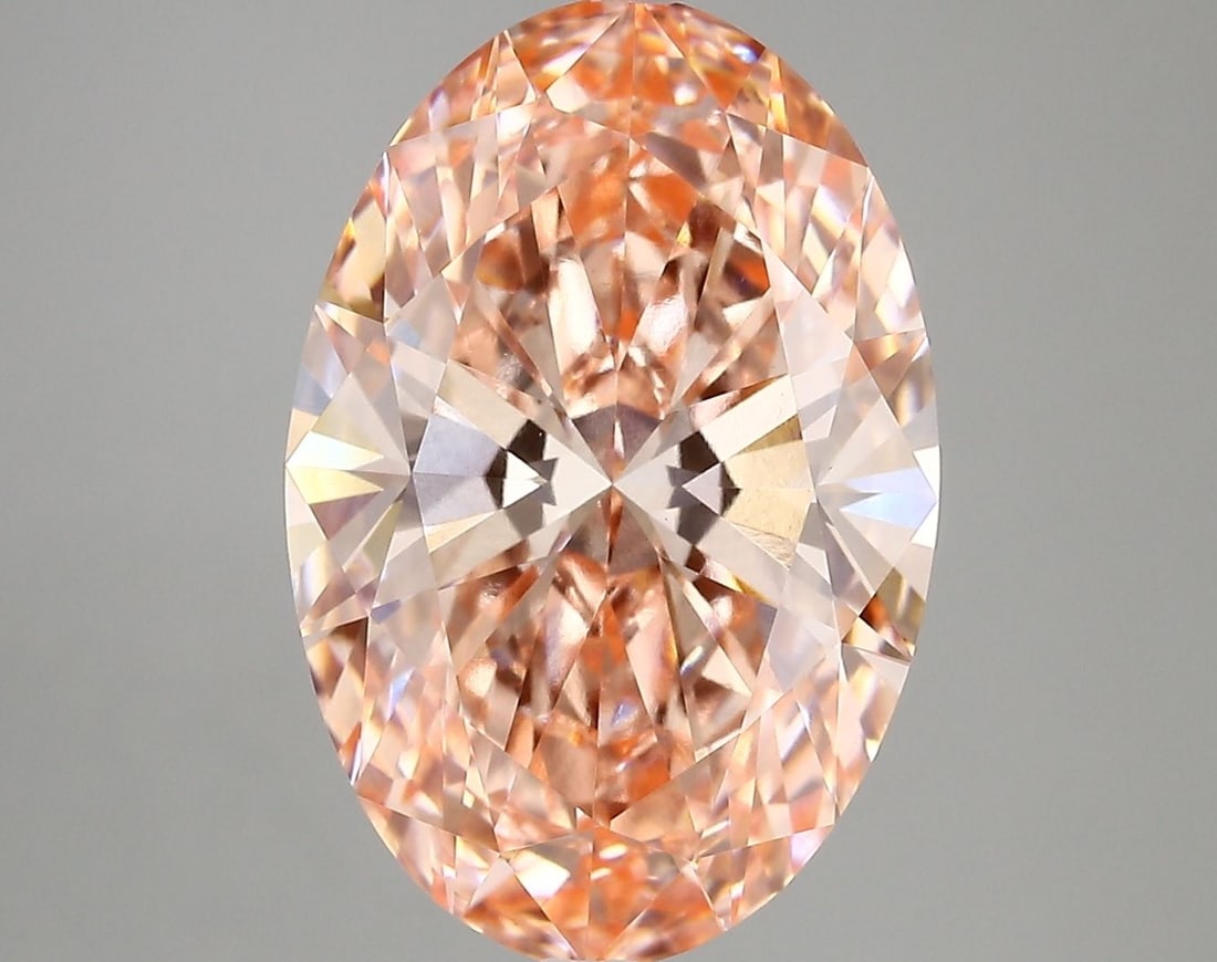 Loose Diamond - OVAL 6.33ct Fancy Vivid Pink VVS2: Loose Diamond - OVAL 6.33ct Fancy Vivid Pink VVS2 Source: This is a real non-mined Diamond that has been grown in a lab Shape: OVAL Carats: 6.33 Color: Fancy Vivid Pink Certification: IGI Video: