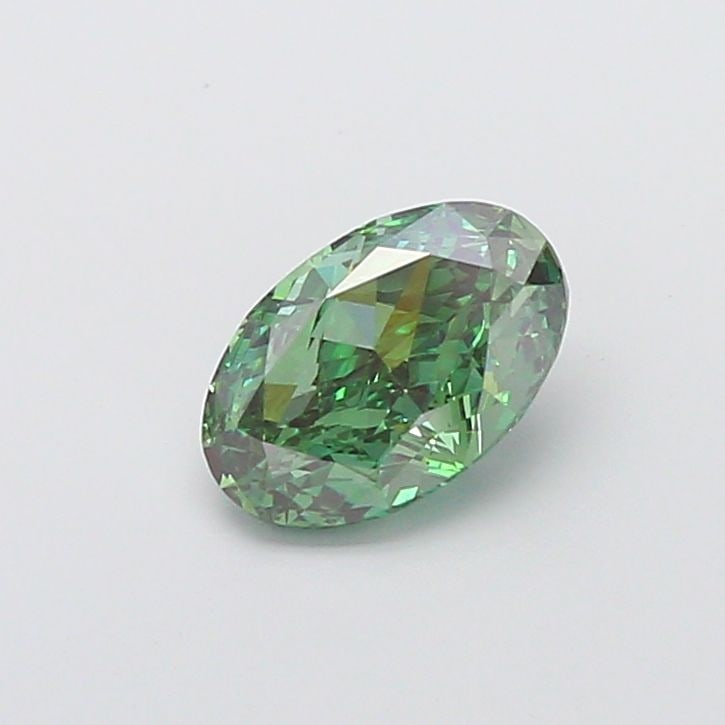 Loose Diamond - OVAL 1.7ct Fancy Vivid Green VVS2: Loose Diamond - OVAL 1.7ct Fancy Vivid Green VVS2 Source: This is a real non-mined Diamond that has been grown in a lab Shape: OVAL Carats: 1.7 Color: Fancy Vivid Green Certification: IGI Video: