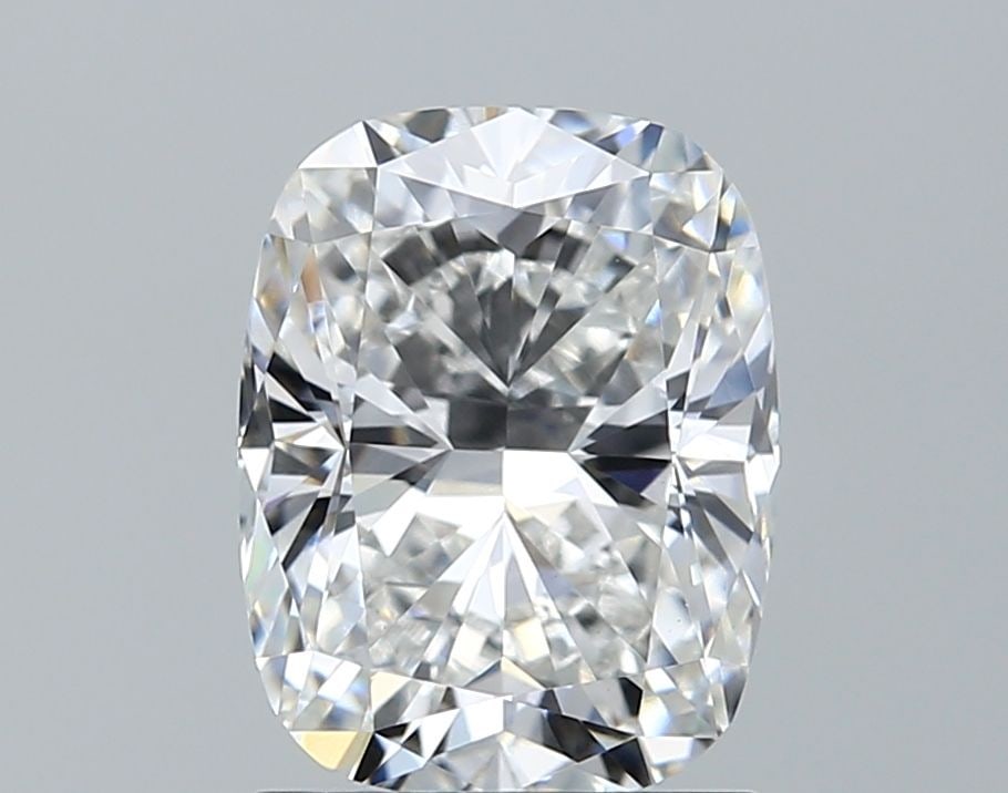 Loose Diamond - CUSHION MODIFIED 1.55ct E VVS2: Loose Diamond - CUSHION MODIFIED 1.55ct E VVS2 Source: This is a real non-mined Diamond that has been grown in a lab Shape: CUSHION MODIFIED Carats: 1.55 Color: E Clarity: VVS2 Certification: IGI Vide