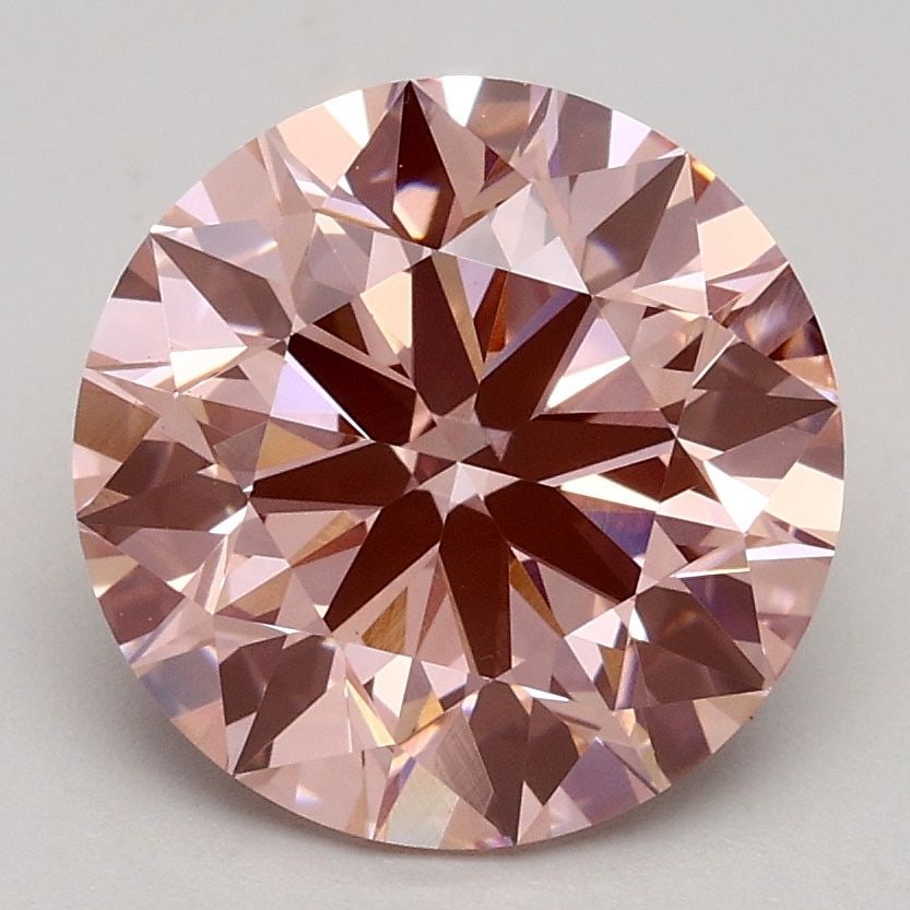 Ideal Loose Diamond - ROUND 2.36ct Fancy Intense Pink VS1: Ideal Loose Diamond - ROUND 2.36ct Fancy Intense Pink VS1 Source: This is a real non-mined Diamond that has been grown in a lab Shape: ROUND Carats: 2.36 Color: Fancy Intense Pink Certification: IGI V