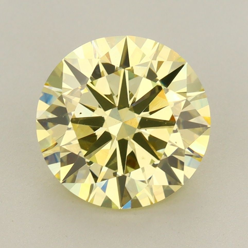 Loose Diamond - ROUND 3.01ct Fancy Yellow VS2: Loose Diamond - ROUND 3.01ct Fancy Yellow VS2 Source: This is a real non-mined Diamond that has been grown in a lab Shape: ROUND Carats: 3.01 Color: Fancy Yellow Certification: IGI Video: