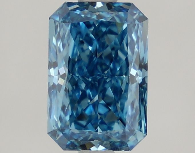 Loose Diamond - RADIANT 1.4ct Fancy Vivid Blue VS1: Loose Diamond - RADIANT 1.4ct Fancy Vivid Blue VS1 Source: This is a real non-mined Diamond that has been grown in a lab Shape: RADIANT Carats: 1.4 Color: Fancy Vivid Blue Certification: IGI Video: